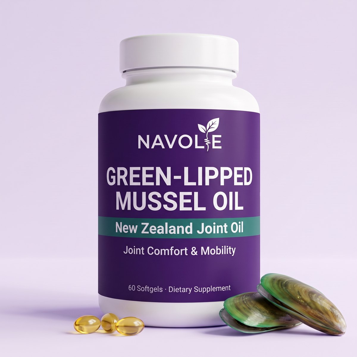 Navolie Green-Lipped Mussel Oil