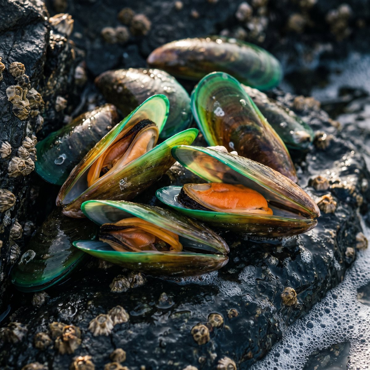 Green-lipped mussels