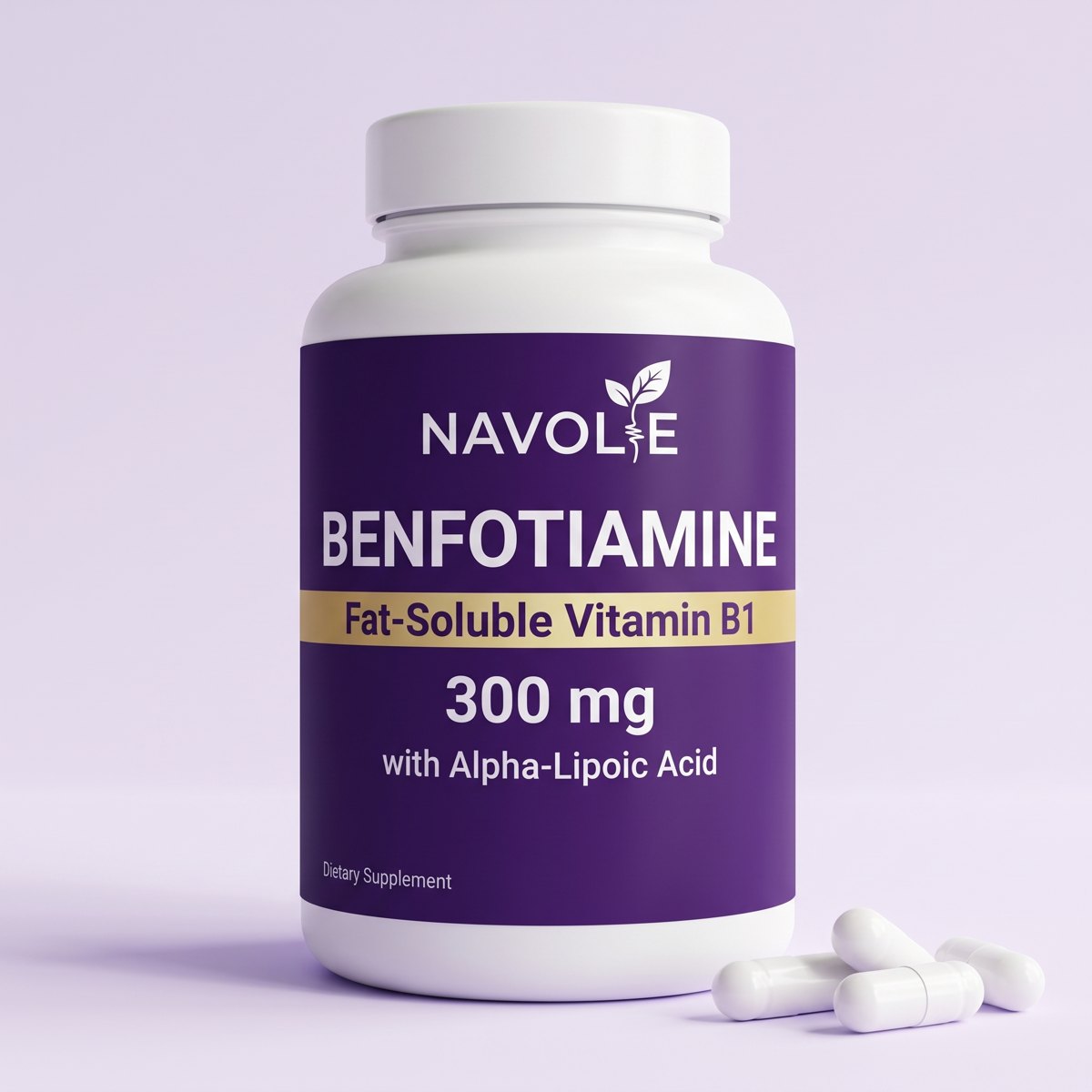Navolie Benfotiamine 300 mg